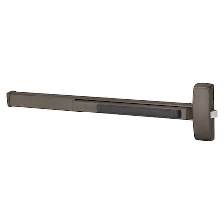 Sargent Grade 1 Rim Exit Bar, Wide Stile Pushpad, 36-in Fire-Rated Device, Classroom Function, L Lever with 12-8813F ETL RHR 10B